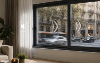 Cómo mejorar el aislamiento acústico de tu vivienda con ventanas de aluminio